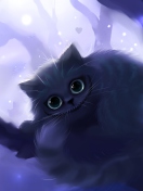 Fondo de pantalla Cheshire Cat Smile 132x176