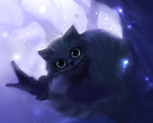 Screenshot №1 pro téma Cheshire Cat Smile 220x176