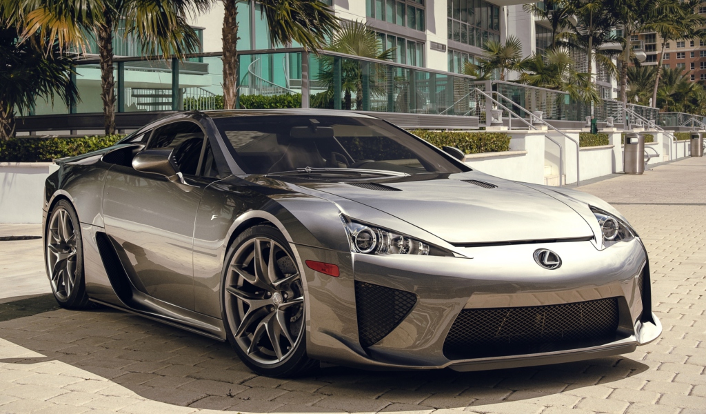 Das Lexus LFA Wallpaper 1024x600