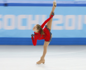 Sfondi Yulia Lipnitskaya Ice Skater Sochi 2014 176x144