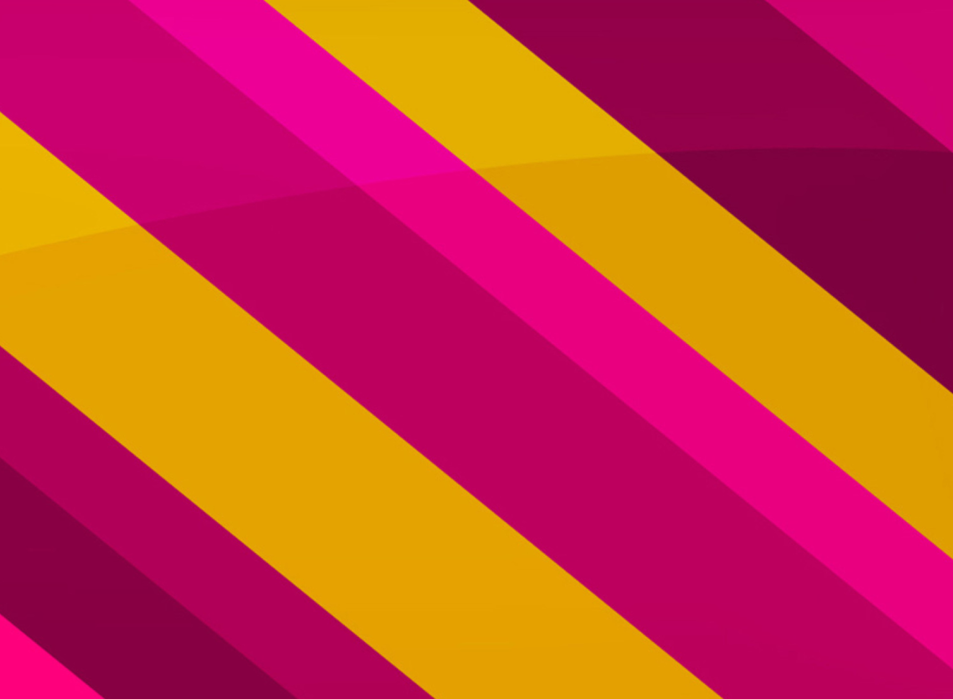 Screenshot №1 pro téma Pink Yellow Stripes 1920x1408
