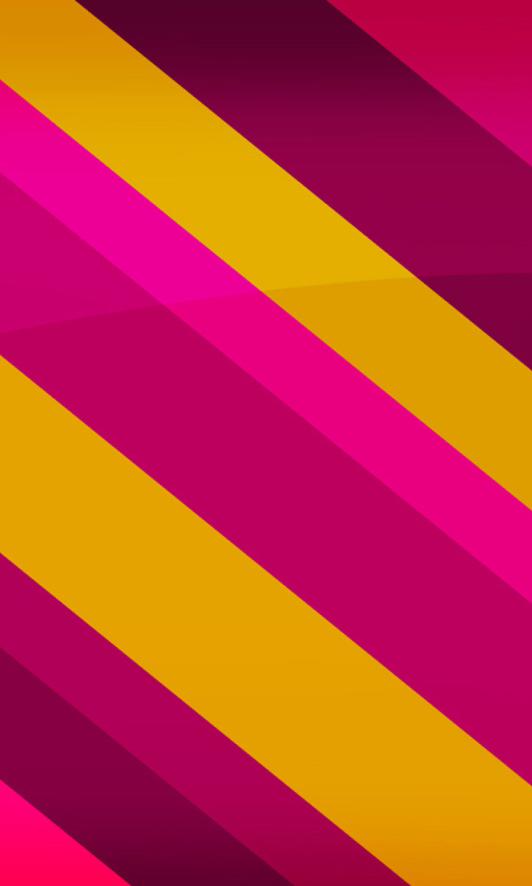 Sfondi Pink Yellow Stripes 768x1280