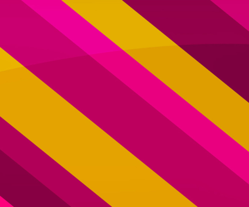 Das Pink Yellow Stripes Wallpaper 960x800