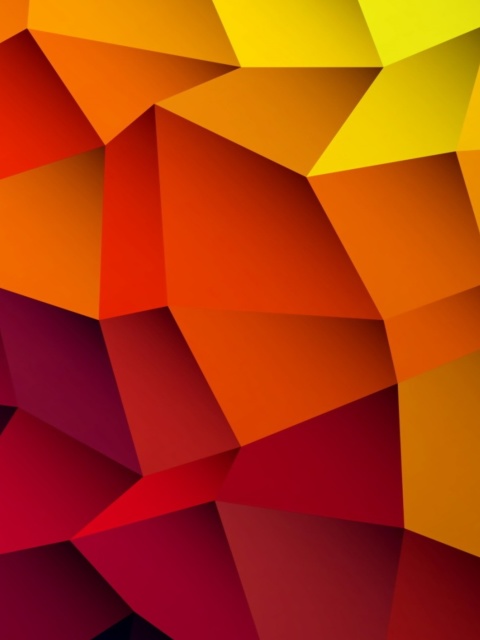 Screenshot №1 pro téma Stunning Colorful Abstract 480x640