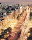 Buenos Aires At Night wallpaper 128x160