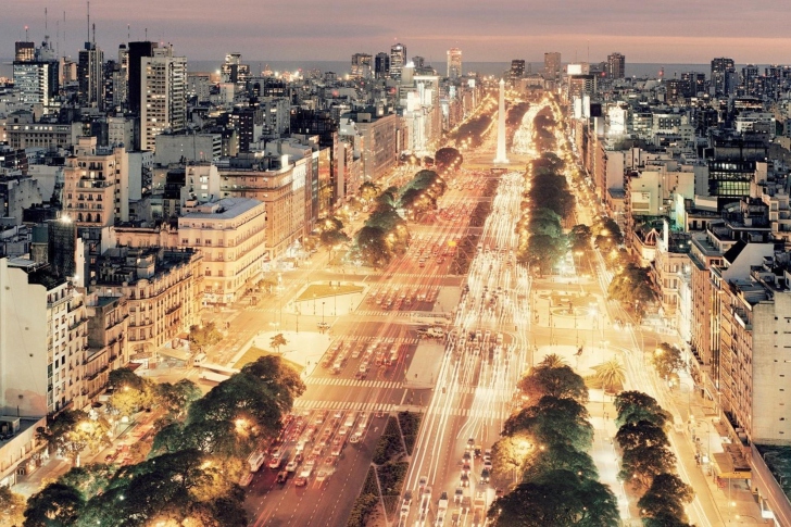 Обои Buenos Aires At Night