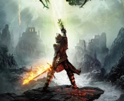 Das Dragon Age Inquisition 2014 Game Wallpaper 176x144