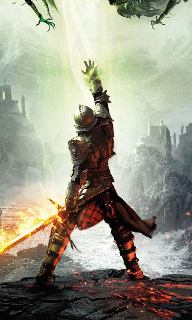 Обои Dragon Age Inquisition 2014 Game 768x1280