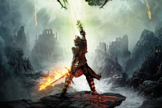 Dragon Age Inquisition 2014 Game - Obrázkek zdarma pro Sony Tablet S