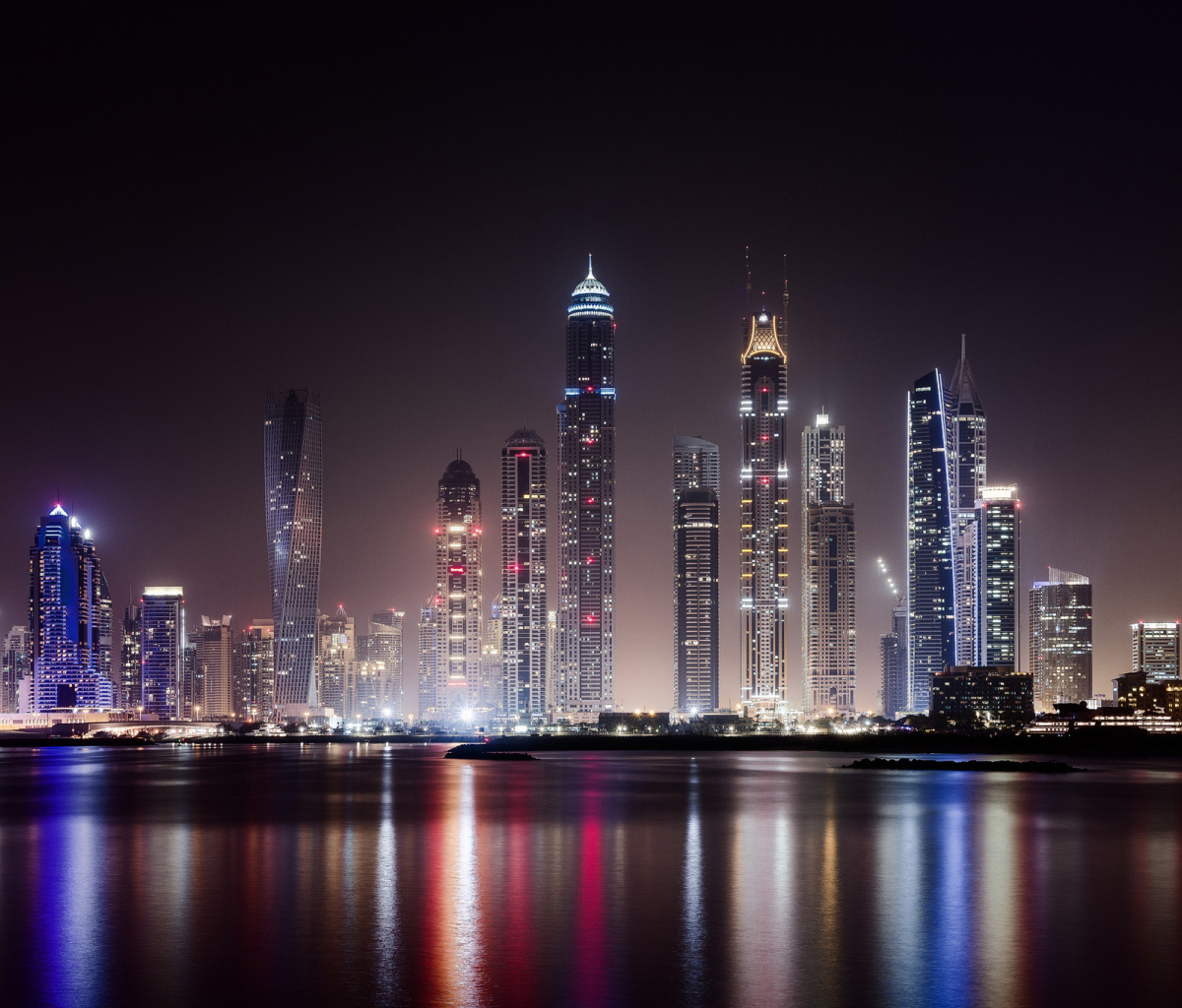 Обои UAE Dubai Photo with Tourist Attractions 1200x1024