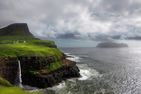 Das Faroe Islands Wallpaper 480x320