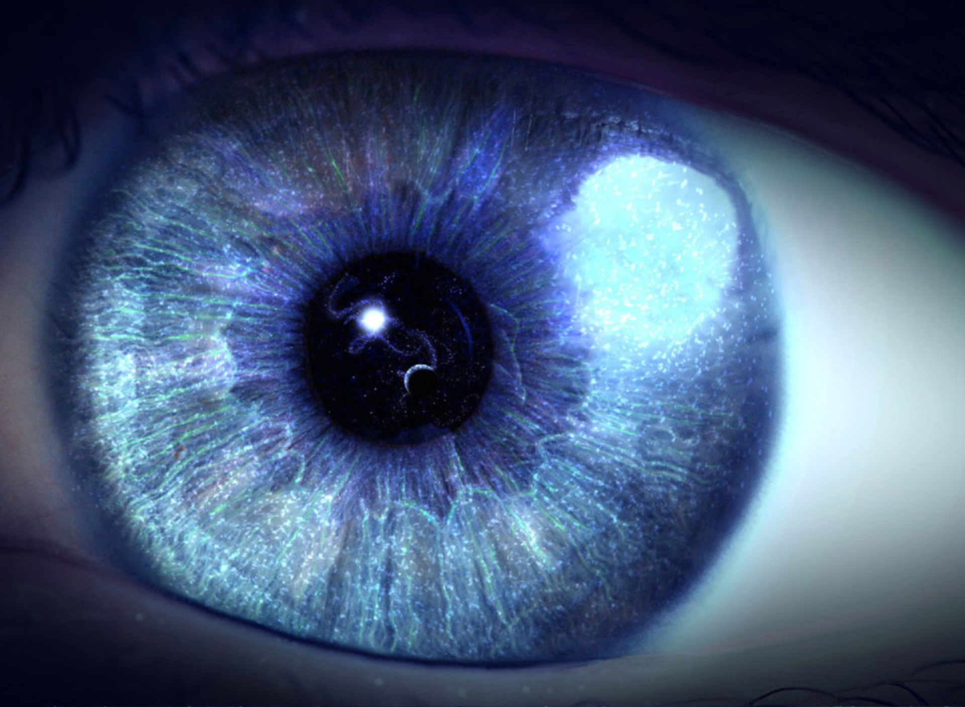 Screenshot №1 pro téma Blue Eye Close Up 1920x1408