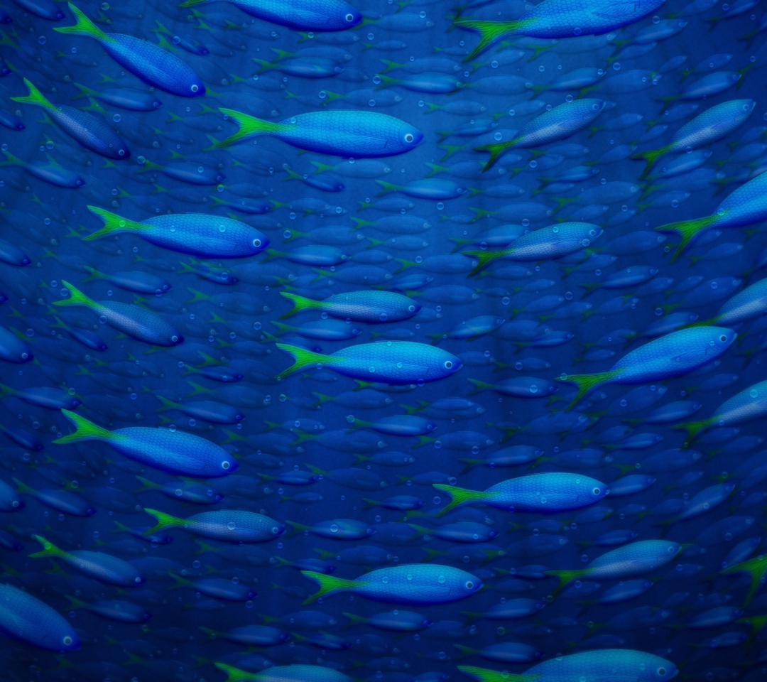 Underwater Fish wallpaper 1080x960