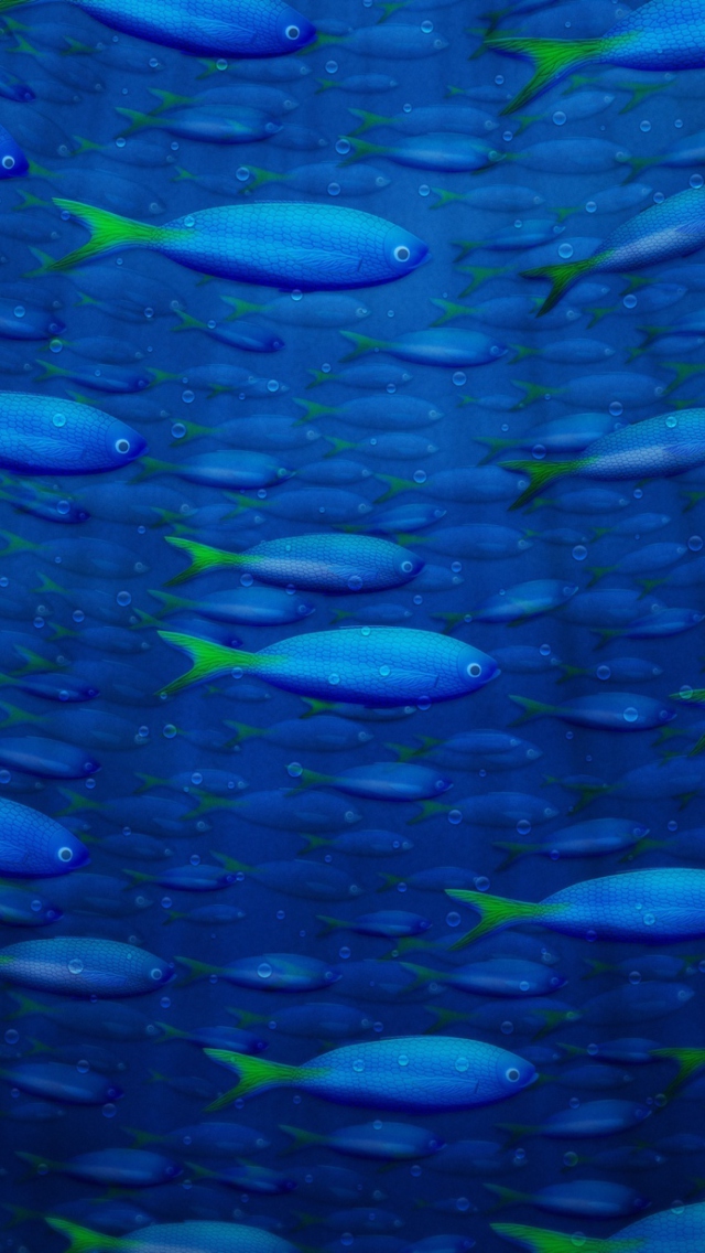 Das Underwater Fish Wallpaper 640x1136