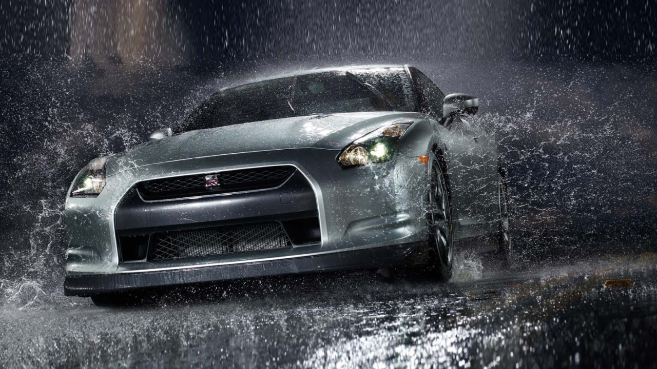 Nissan GTR wallpaper 1280x720