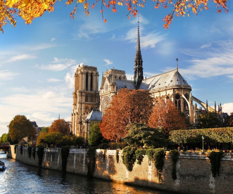 Notre Dame de Paris wallpaper 960x800