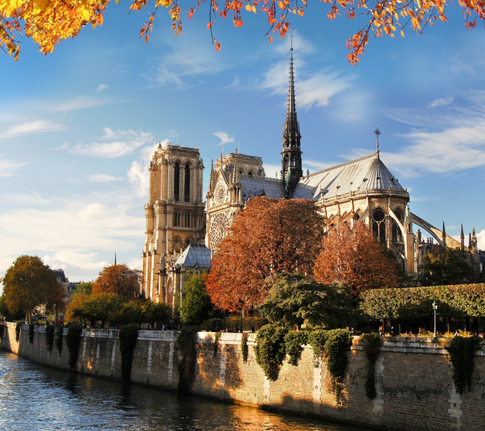 Das Notre Dame de Paris Wallpaper 960x854