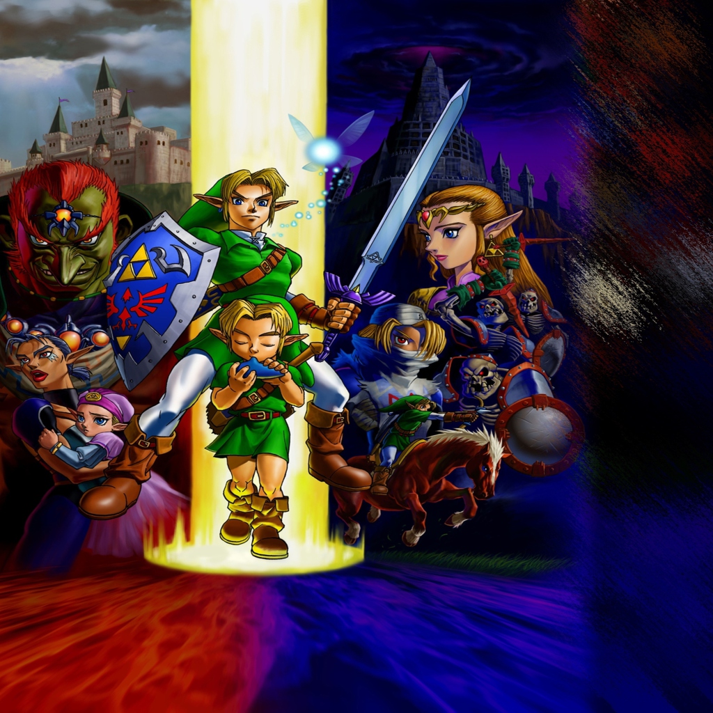 Sfondi The Legend of Zelda: Ocarina of Time 1024x1024