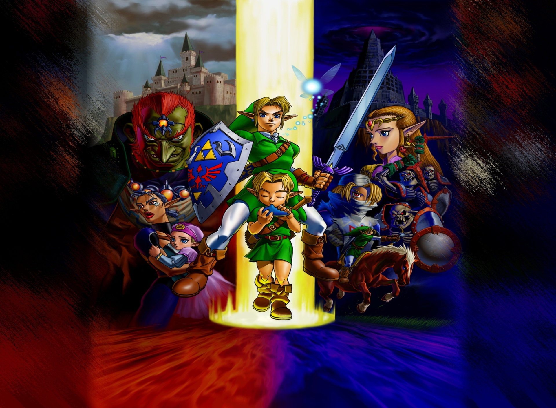 The Legend of Zelda: Ocarina of Time Wallpaper for Huawei P9