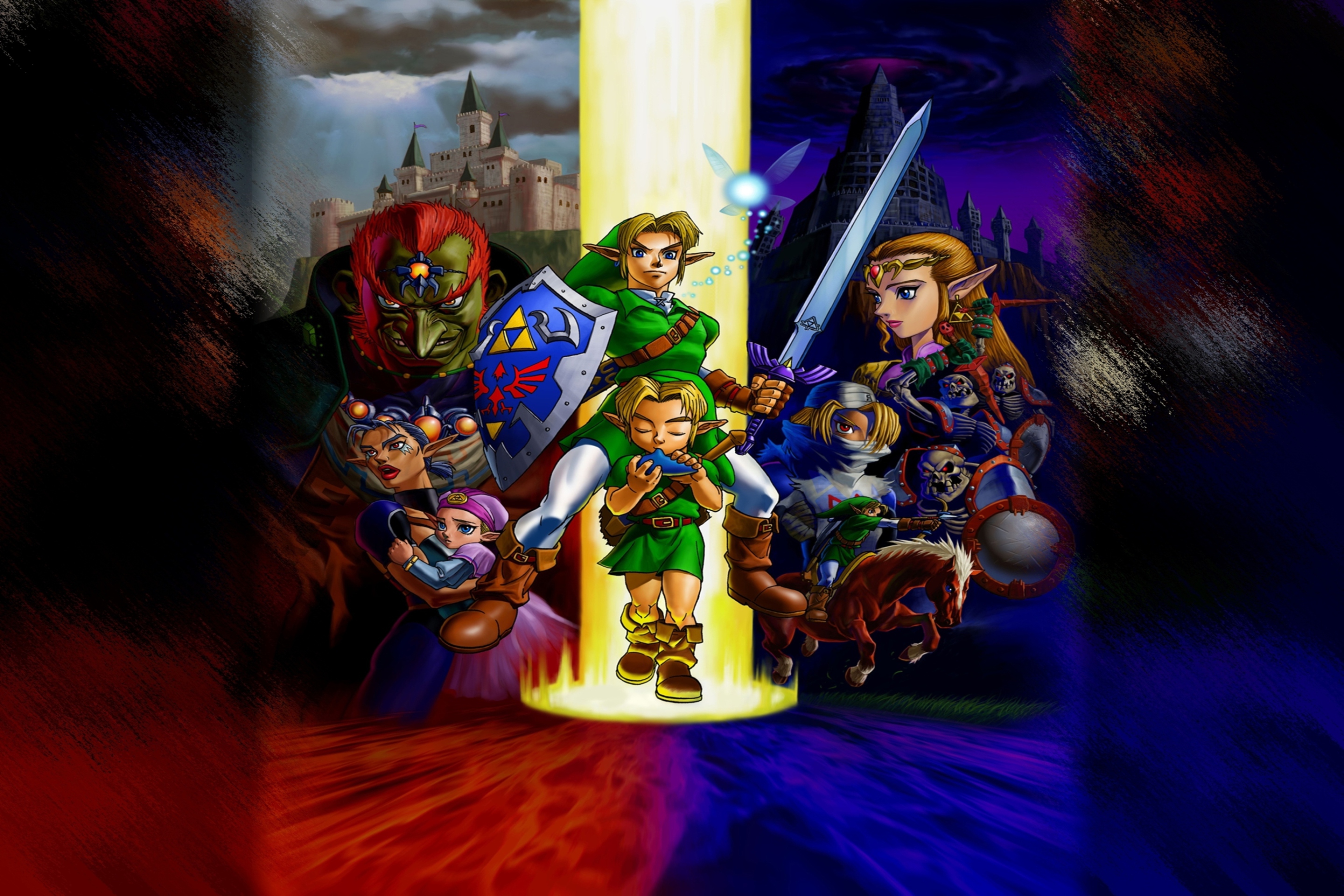 Das The Legend of Zelda: Ocarina of Time Wallpaper 2880x1920