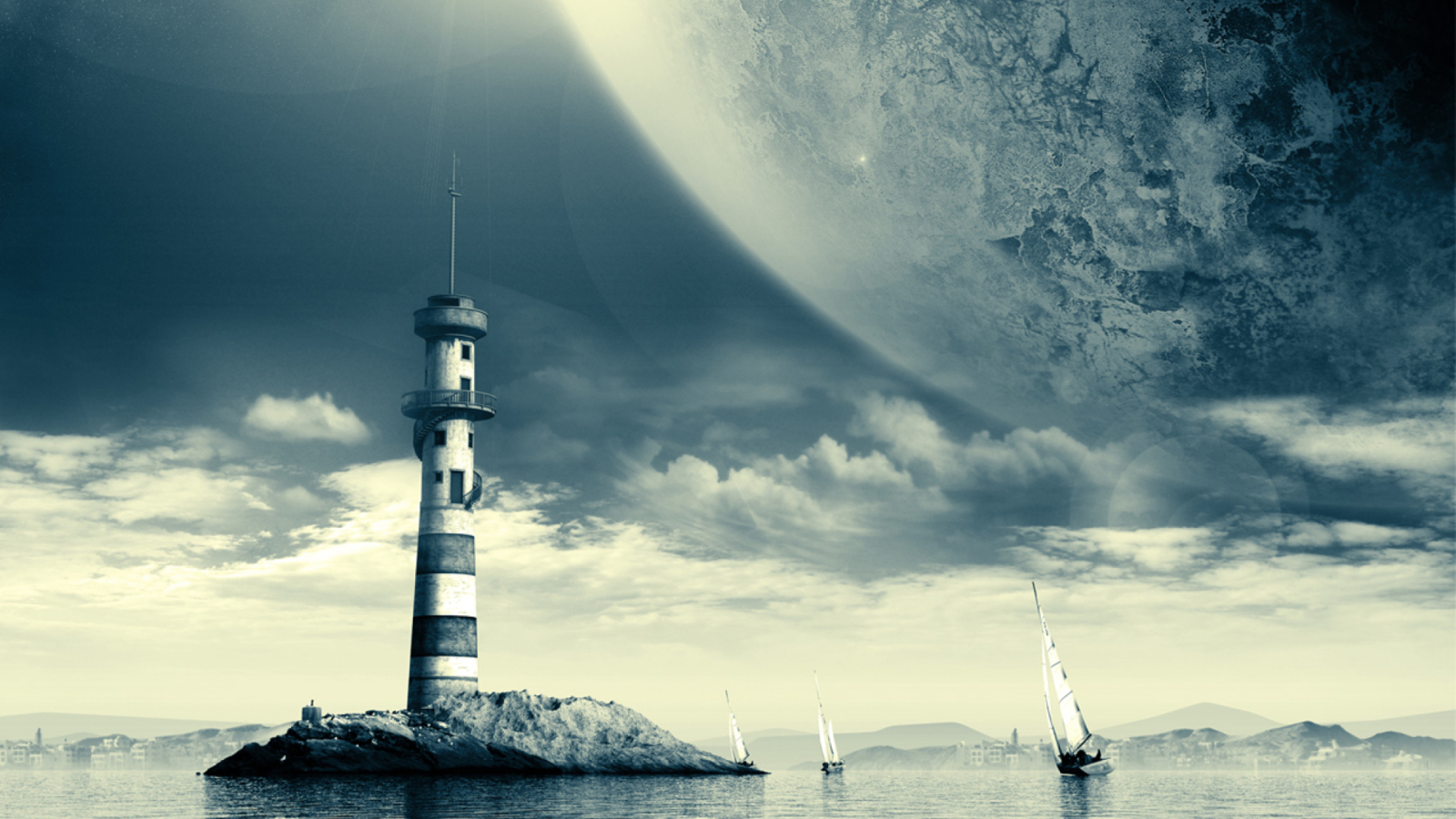 Fondo de pantalla Lighthouse 1600x900