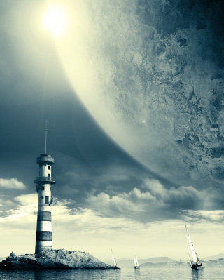 Lighthouse - Obrázkek zdarma pro 320x480
