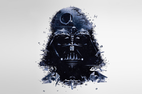 Fondo de pantalla Darth Vader Star Wars 480x320