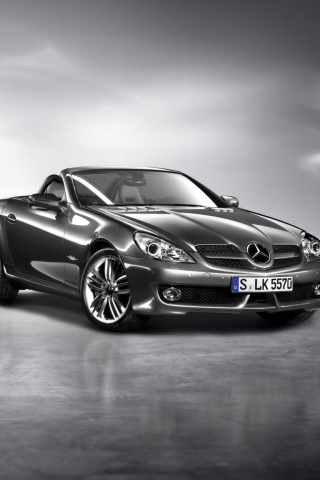Fondo de pantalla Mercedes-Benz SLK Grand Edition 320x480