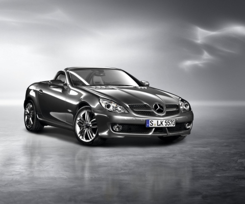 Fondo de pantalla Mercedes-Benz SLK Grand Edition 480x400