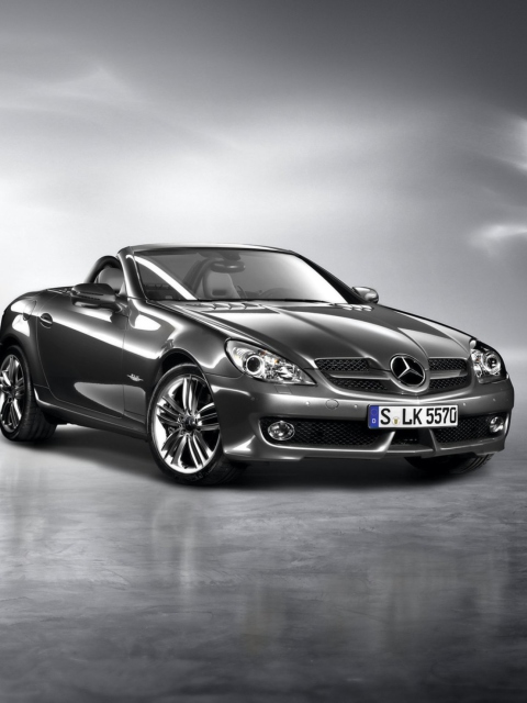 Fondo de pantalla Mercedes-Benz SLK Grand Edition 480x640