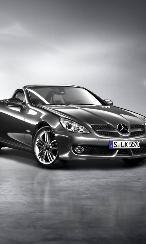 Обои Mercedes-Benz SLK Grand Edition 480x800