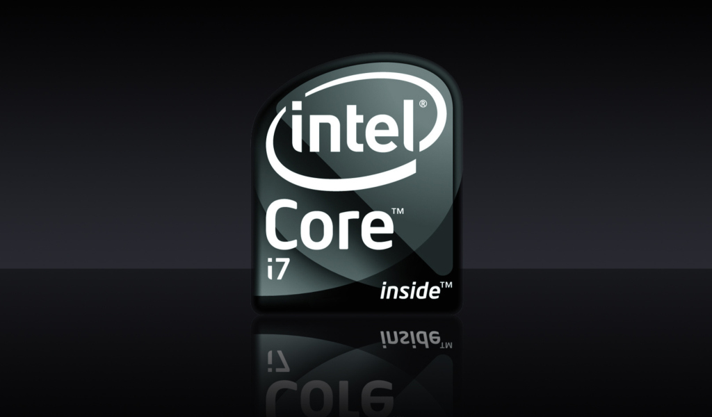 Das Intel Core I7 Wallpaper 1024x600