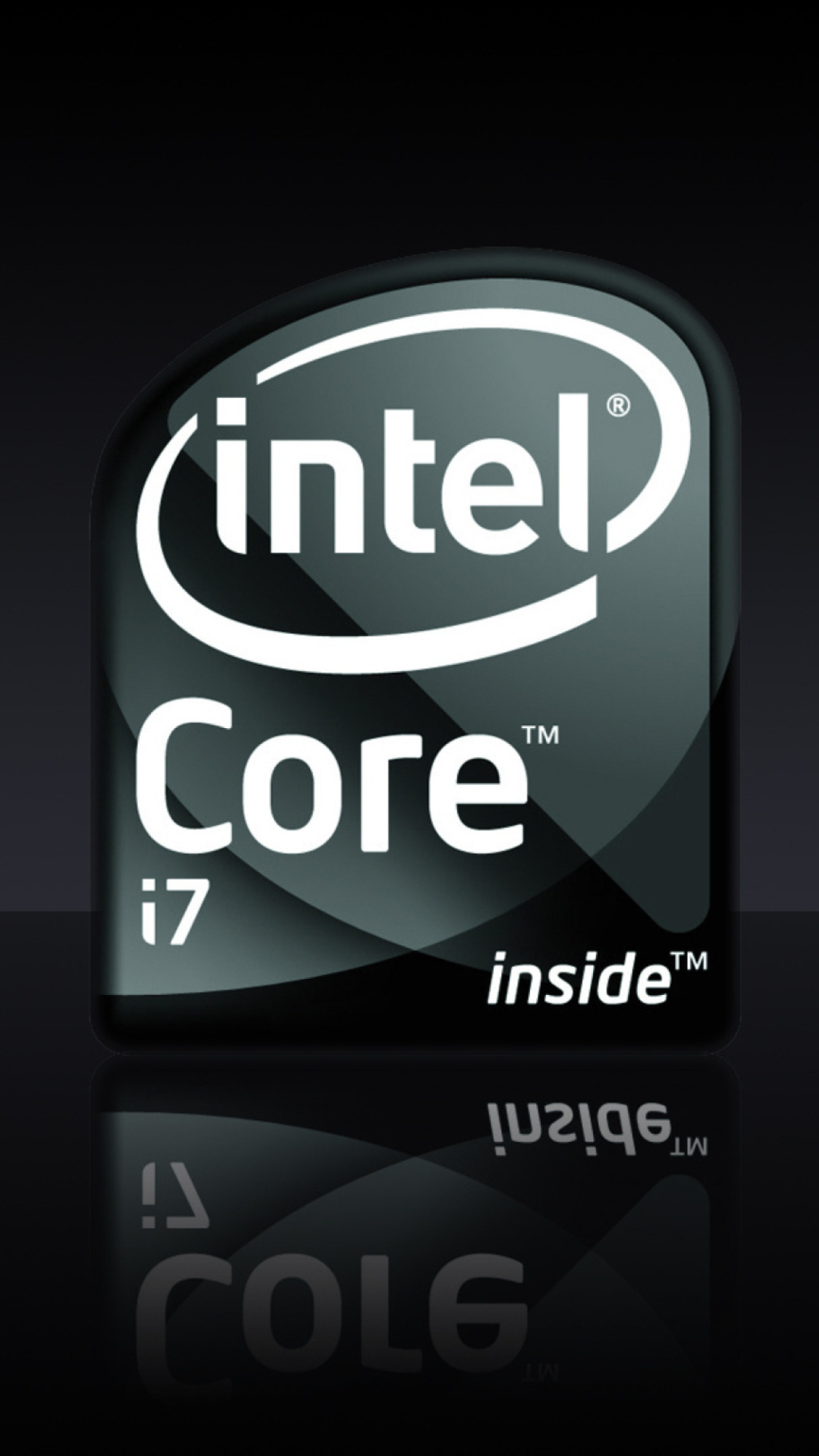 Fondo de pantalla Intel Core I7 1080x1920