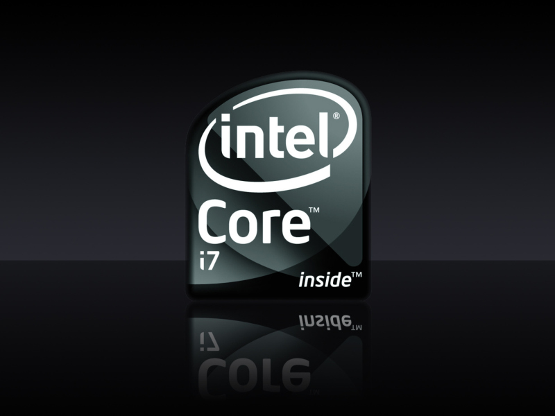 Das Intel Core I7 Wallpaper 800x600