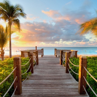 Huahine Pacific Ocean Paradise sfondi gratuiti per iPad 3