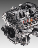 Fondo de pantalla Audi S8 Engine V10 128x160