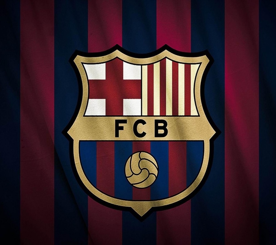 Das FC Barcelona Logo Wallpaper 960x854