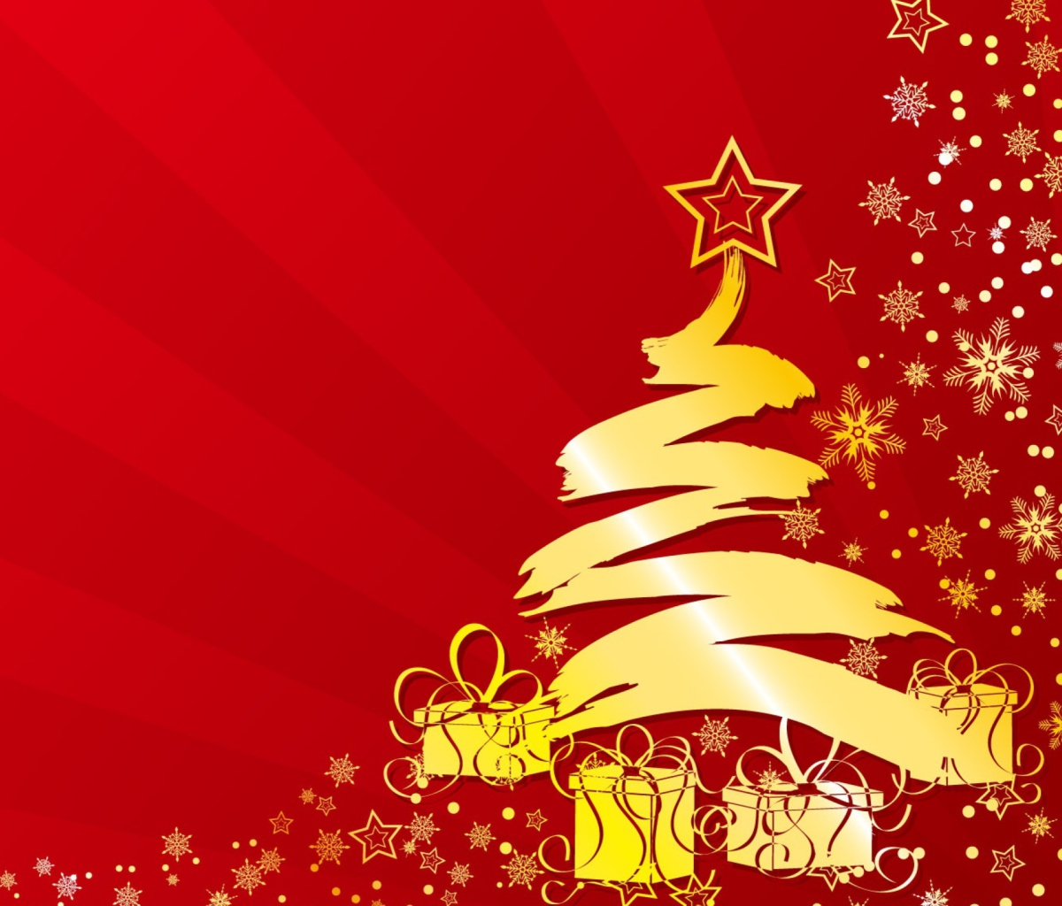 Merry Christmas wallpaper 1200x1024