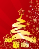 Das Merry Christmas Wallpaper 128x160