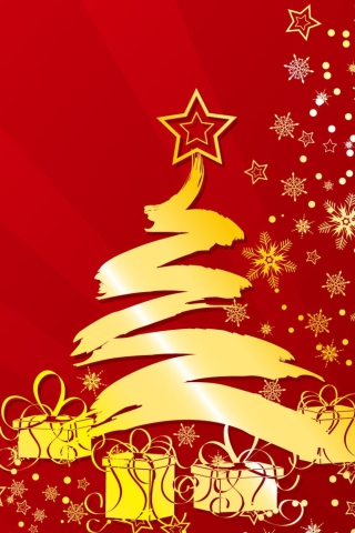 Merry Christmas wallpaper 320x480