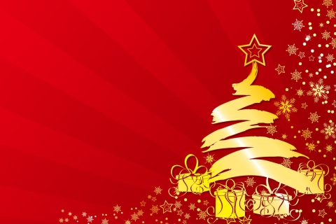 Merry Christmas wallpaper 480x320