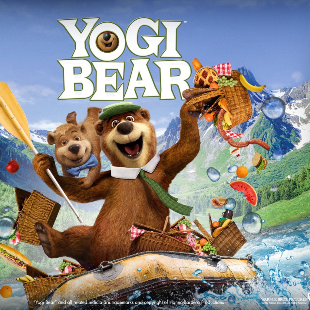 Das Yogi Bear Wallpaper 1024x1024