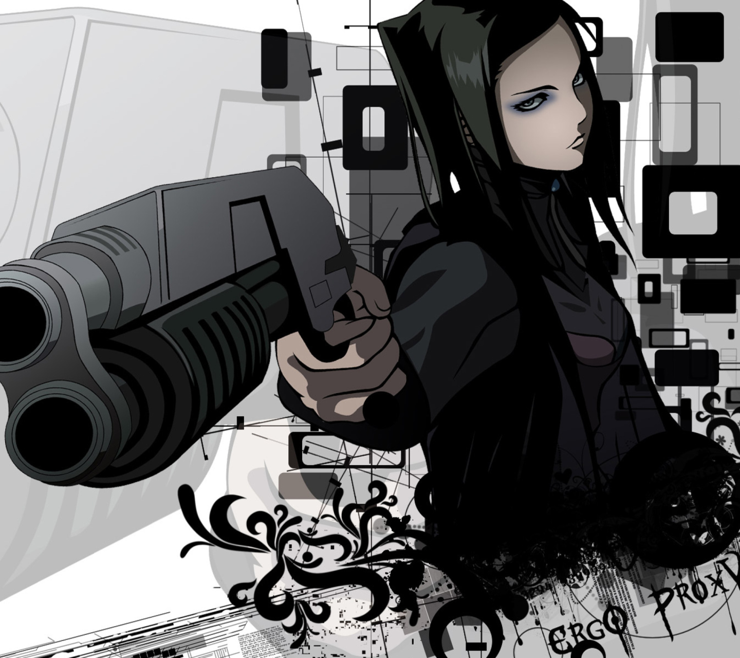 Sfondi Re L Mayer, Ergo Proxy 1440x1280