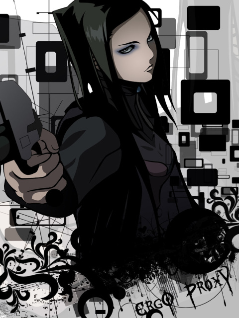 Re L Mayer, Ergo Proxy wallpaper 480x640