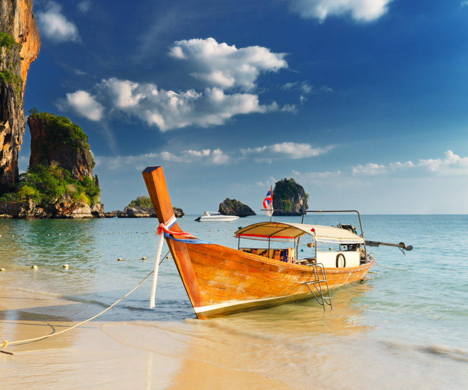 Fondo de pantalla Thai Boat 960x800