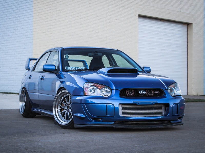 Обои Subaru Impreza WRX STI 800x600