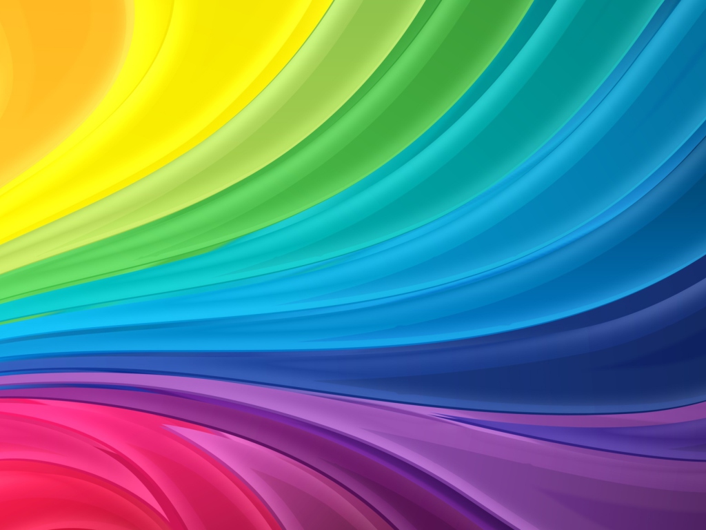 Abstract Rainbow wallpaper 1024x768