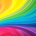 Abstract Rainbow wallpaper 128x128