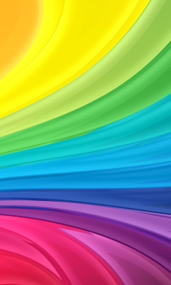 Das Abstract Rainbow Wallpaper 240x400