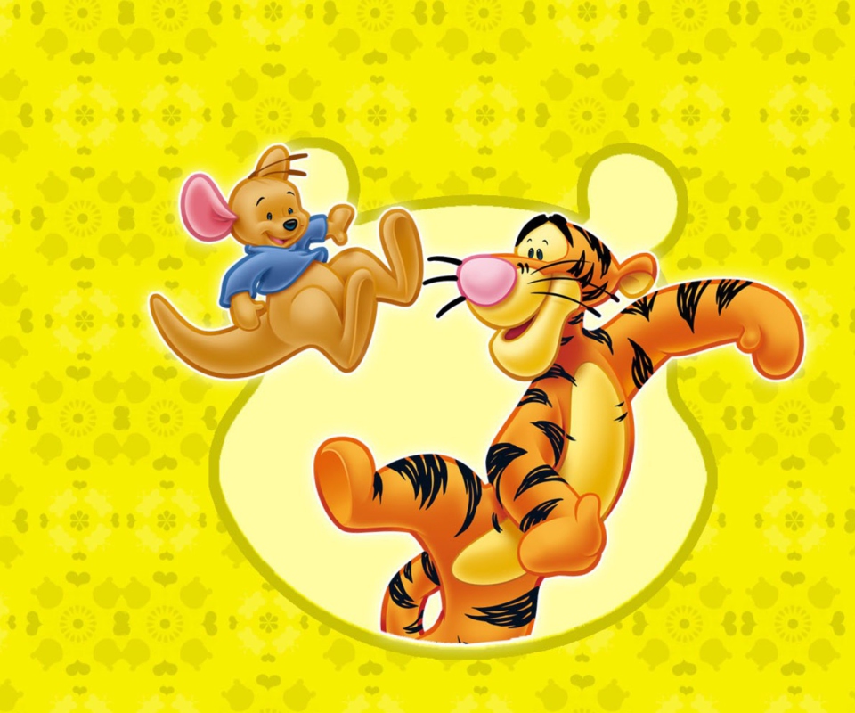 Das Tigger And Roo Wallpaper 960x800